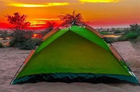 Capsule hotel Al Qudra Lakes Camping By Hyba Dubai United Arab Emirates